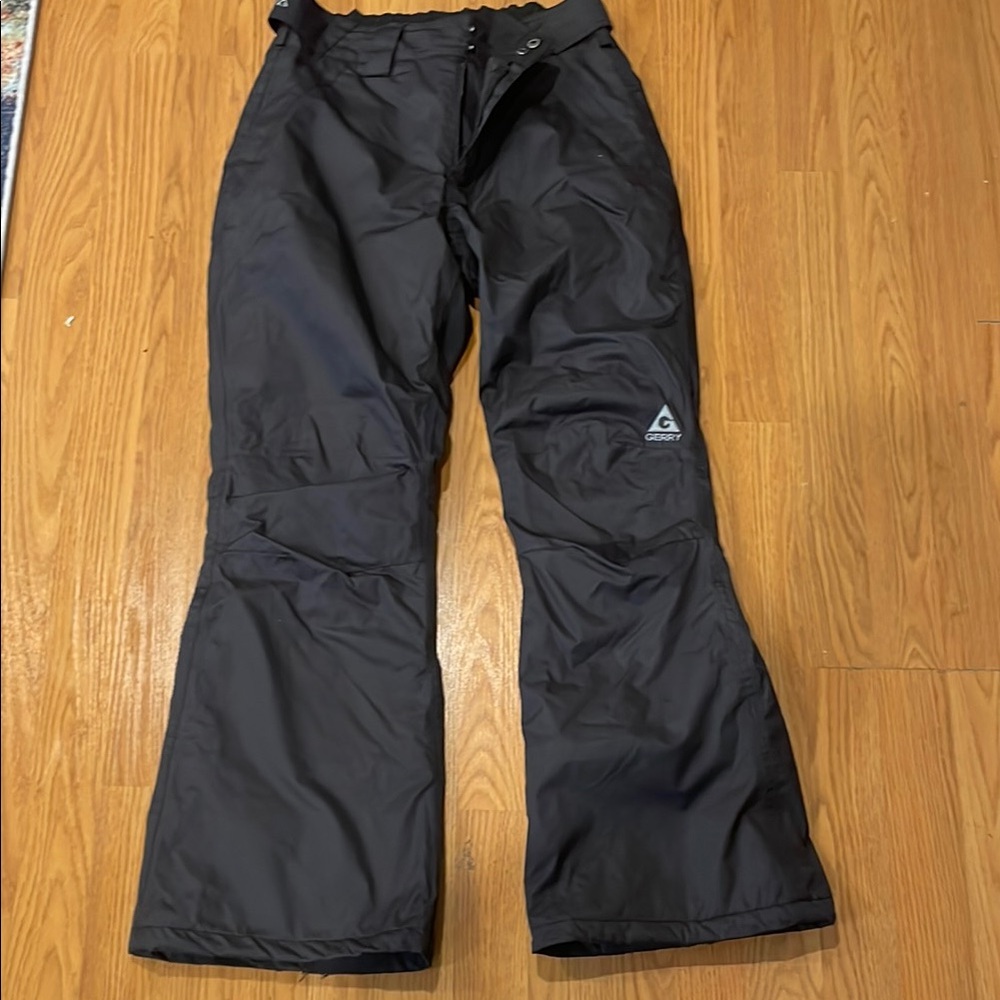 Gerry Black Insulated Snow Pants Size Small